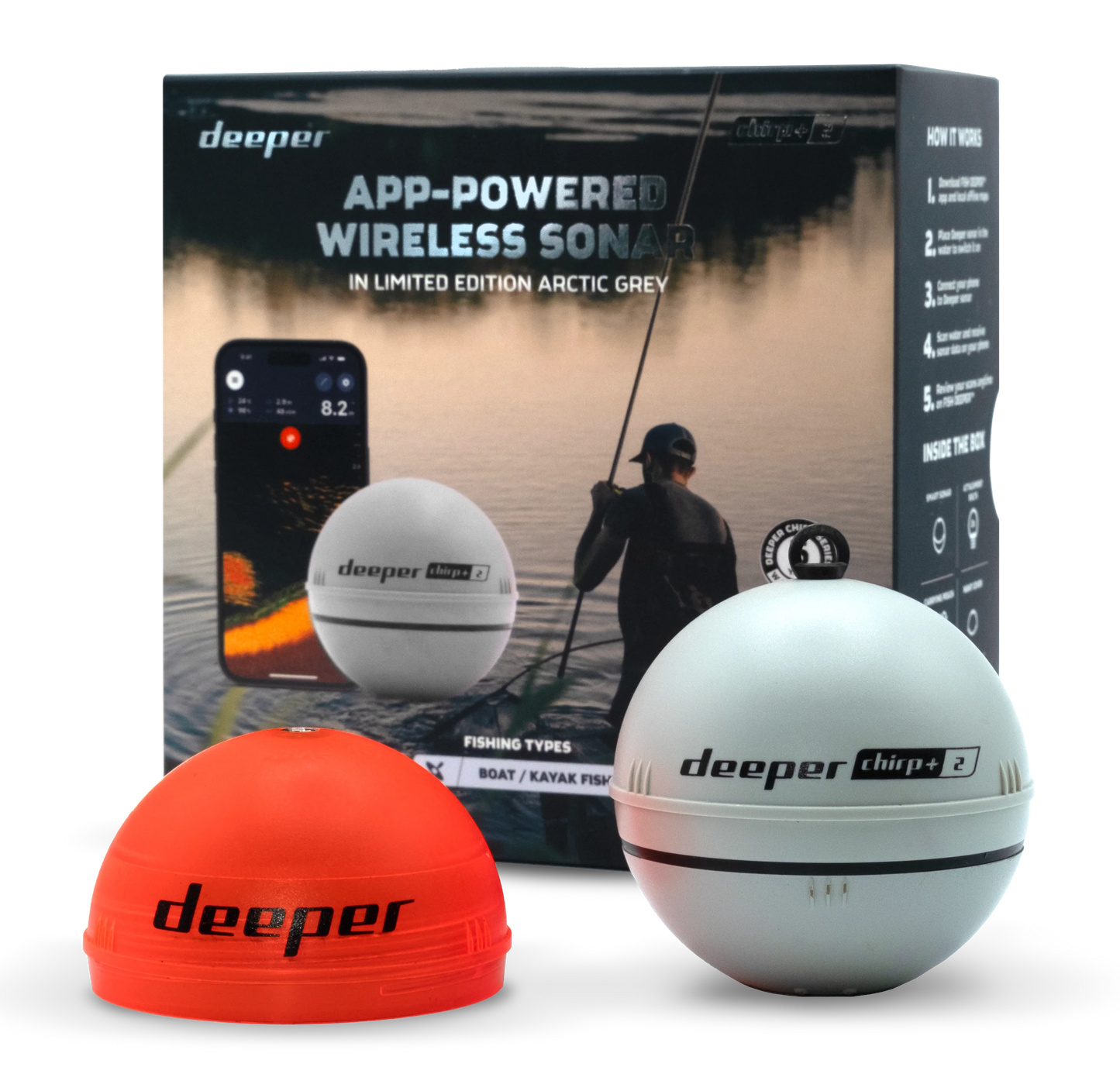 Deeper Chirp+ 2 with Limited Edition Colors